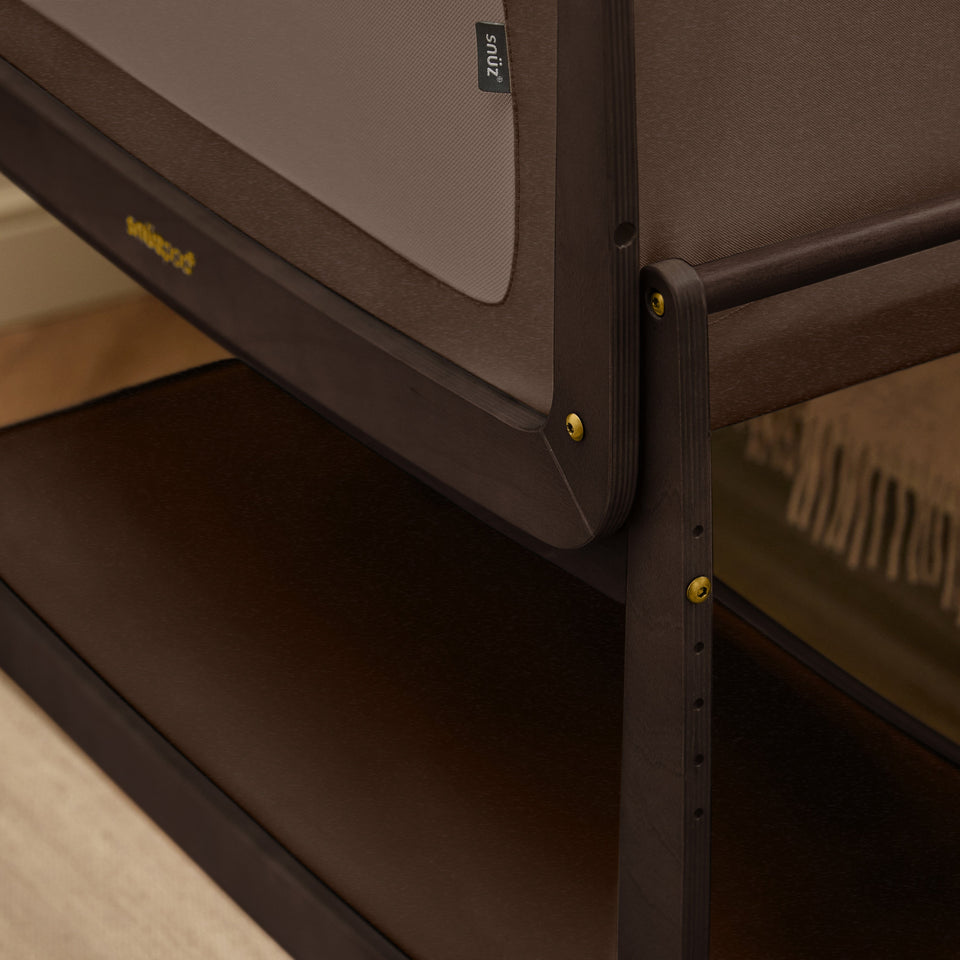 Snuz SnuzPod5 SnuzPod5 Bedside Crib Chocolate