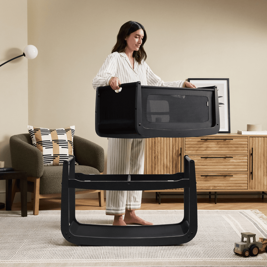 SnuzPod5 Bedside Crib Graphite