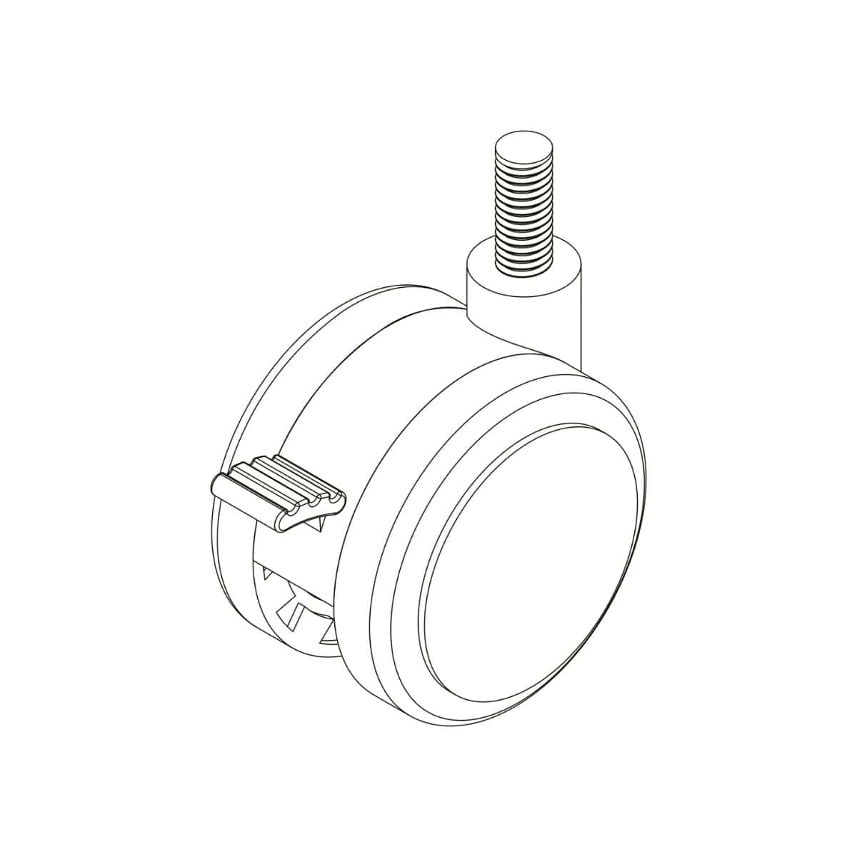 SnuzPod Studio Part M Castor Wheel