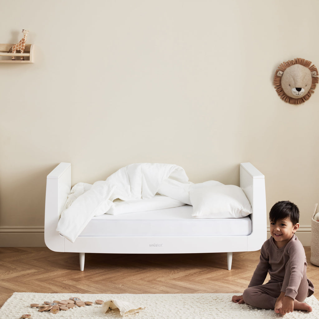 SnuzKot Skandi Cot Bed White